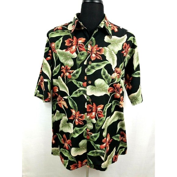 Pam Hana Mens 2XL Hawaiian Camp Short Sleeve Shirt Style 0401 Vacation Classic - Picture 1 of 10